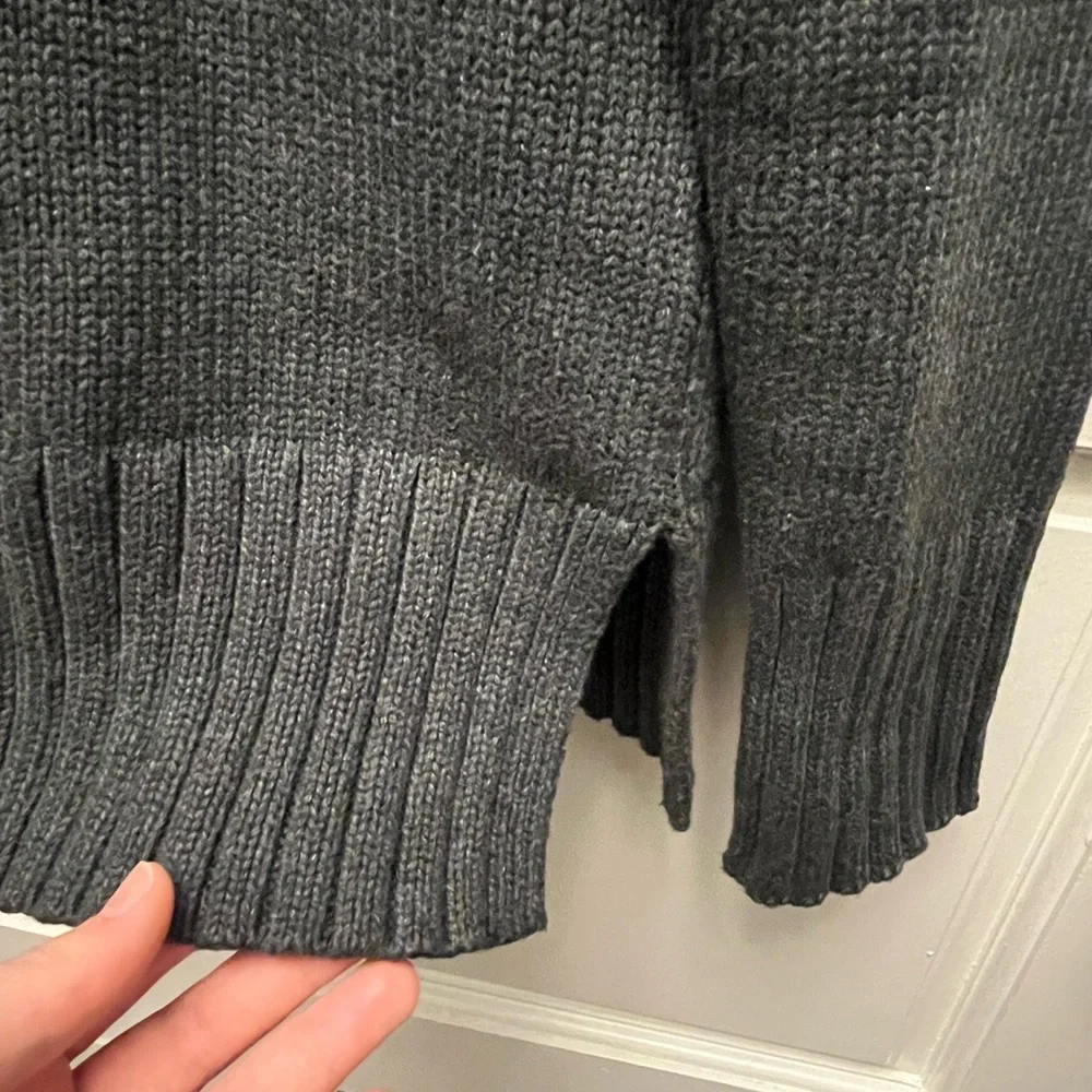 J. Crew Charcoal Turtle Neck Sweater - Picture 5 of 5